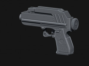 dc-17 captain rex clone blaster for cosplay - from star war 3D 프린트 모델