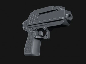 dc-17 captain rex clone blaster for cosplay - from star war 3D Print Model