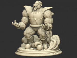 oozaru vegeta - dragon ball 3d print model 3Dプリントモデル