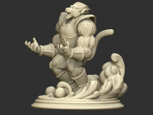 oozaru vegeta - dragon ball 3d print model 3D Print Model