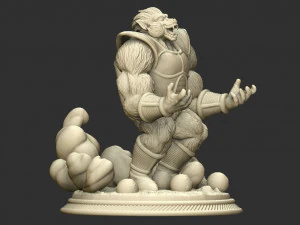 oozaru vegeta - dragon ball 3d print model 3D Print Model