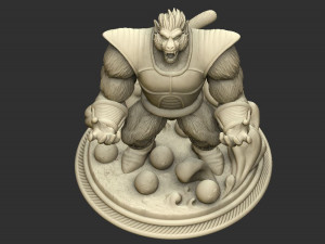 oozaru vegeta - dragon ball 3d print model 3D Print Model