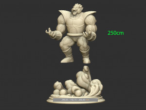 oozaru vegeta - dragon ball 3d print model 3D Print Model