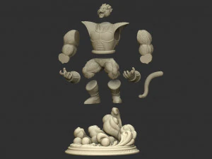 oozaru vegeta - dragon ball 3d print model 3D Print Model