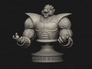 oozaru vegeta buste - Dragon Ball 3D-printmodel 3D printmodel