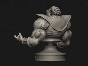 oozaru vegeta bust - dragon ball 3d print model 3D Print Model