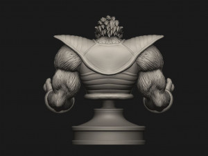 oozaru vegeta bust - dragon ball 3d print model Modelo de Impressão 3D