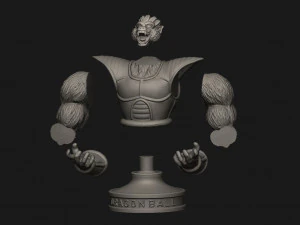 oozaru vegeta bust - dragon ball 3d print model 3D Print Model