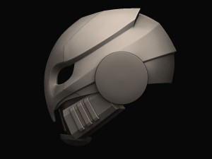 celestial nighthawk exotic helmet for cosplay 3D Baskı Modeli