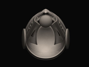 celestial nighthawk exotic helmet for cosplay 3D Baskı Modeli