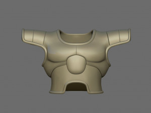 broly armor - dragon ball - for cosplay 3d print model Modelo de Impressão 3D
