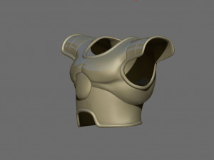 broly armor - dragon ball - for cosplay 3d print model Modelo de Impressão 3D