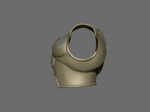broly armor - dragon ball - for cosplay 3d print model Modelo de Impressão 3D