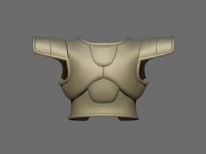 broly armor - dragon ball - for cosplay 3d print model Modelo de Impressão 3D