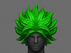 broly armor - dragon ball - for cosplay 3d print model 3D Принт Модель