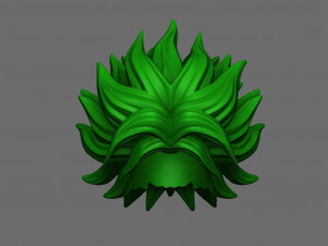 broly armor - dragon ball - for cosplay 3d print model 3D Принт Модель