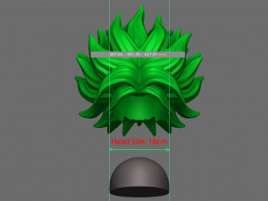 broly armor - dragon ball - for cosplay 3d print model 3Dプリントモデル