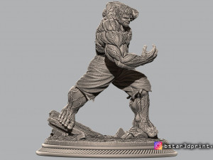 super hulk - super hero - marvel 3D Baskı Modeli