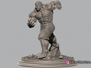 super hulk - super hero - marvel 3D Baskı Modeli
