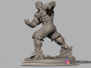 super hulk - super hero - marvel 3D Baskı Modeli
