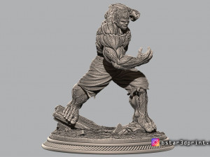 super hulk - super hero - marvel 3D Baskı Modeli