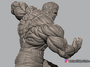 super hulk - super hero - marvel 3D Baskı Modeli