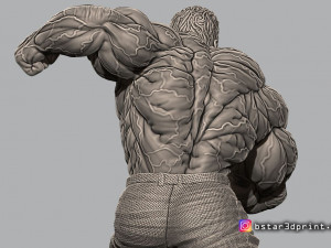 super hulk - super hero - marvel 3D Baskı Modeli