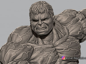 super hulk - super hero - marvel 3D Baskı Modeli