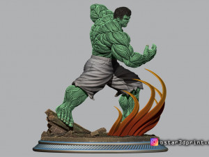 super hulk - super hero - marvel 3D Baskı Modeli