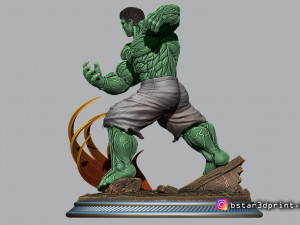 super hulk - super hero - marvel 3D Baskı Modeli