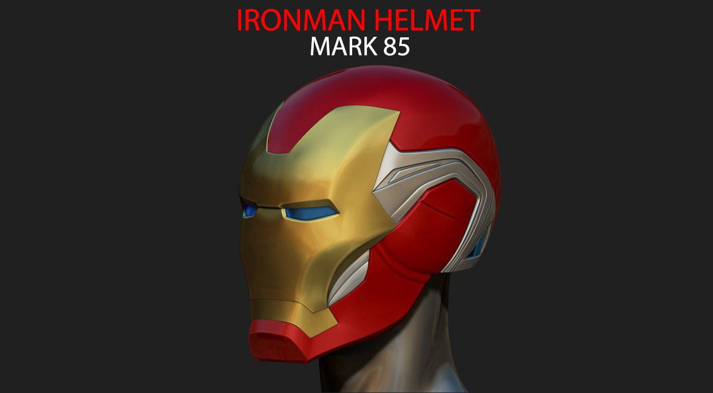 iron man mk 85 3d model