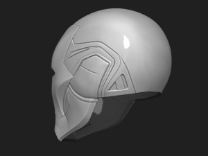 ironman helmet - mark 85 - from infinity war - endgame - marvel Modèles 3D en vedette