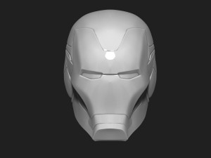 ironman helmet - mark 85 - from infinity war - endgame - marvel Modèles 3D en vedette