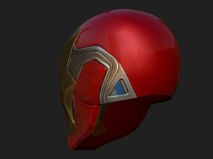 ironman helmet - mark 85 - from infinity war - endgame - marvel Modèles 3D en vedette