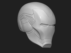 ironman helmet - mark 85 - from infinity war - endgame - marvel Modèles 3D en vedette
