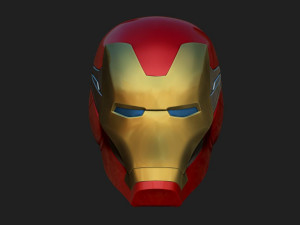 ironman helmet - mark 85 - from infinity war - endgame - marvel Modèles 3D en vedette