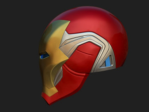 ironman helmet - mark 85 - from infinity war - endgame - marvel Modèles 3D en vedette