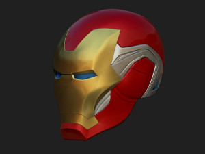 ironman helmet - mark 85 - from infinity war - endgame - marvel Modèles 3D en vedette