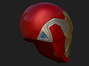 ironman helmet - mark 85 - from infinity war - endgame - marvel Modèles 3D en vedette