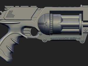 nerf maverick for cosplay 3D Принт Модель