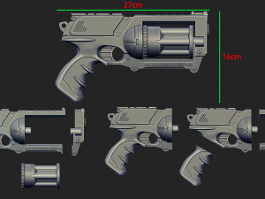 nerf maverick for cosplay 3D Принт Модель