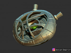 eye of agamotto - time stone - - doctor strange - marvel Modelo de Impressão 3D