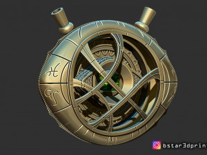 eye of agamotto - time stone - - doctor strange - marvel Modelo de Impressão 3D