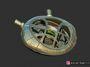 eye of agamotto - time stone - - doctor strange - marvel Modelo de Impressão 3D