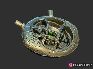 eye of agamotto - time stone - - doctor strange - marvel 3D Print Model
