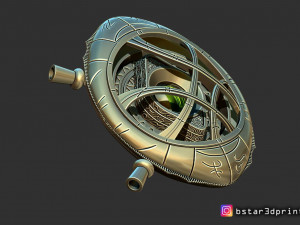 eye of agamotto - time stone - - doctor strange - marvel Modelo de Impressão 3D