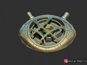 eye of agamotto - time stone - - doctor strange - marvel 3D Print Model