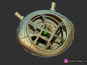 eye of agamotto - time stone - - doctor strange - marvel Modelo de Impressão 3D