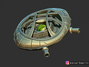 eye of agamotto - time stone - - doctor strange - marvel 3D Print Model