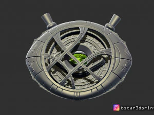 eye of agamotto - time stone - - doctor strange - marvel 3D Print Model